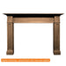 Fireside Finishings Acadia A 61-1/2" New Gray Flush Wood Mantel Product