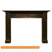 Fireside Finishings Acadia A 61-1/2" Ebony Flush Wood Mantel Product