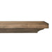 Fireside Finishings Baxter 48" Wood Mantel Shelf New Gray Product