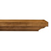 Fireside Finishings Baxter 72" Wood Mantel Shelf Provincial Product
