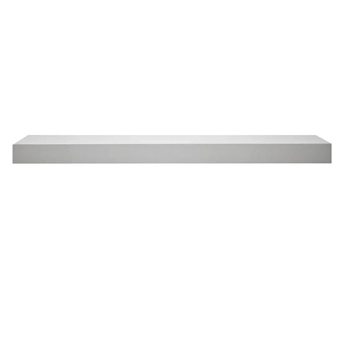 Fireside Finishings Fillmore 59" Primed MDF Wood Mantel Shelf