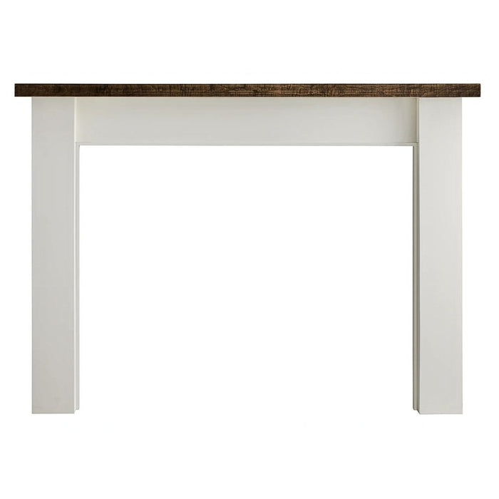 Fireside Finishings Laurel B 62-1/2" Ebony Flush Wood Mantel