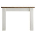 Fireside Finishings Laurel B 62-1/2" New Gray Flush Wood Mantel