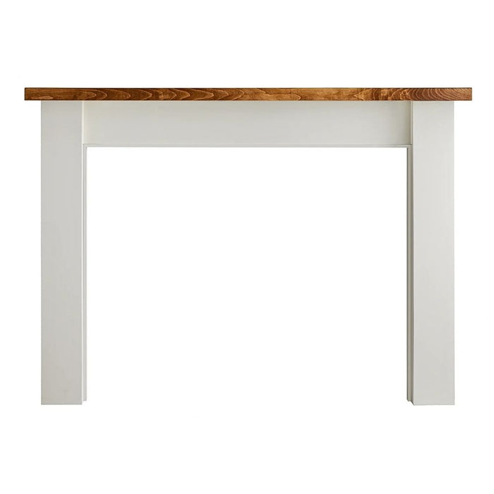 Fireside Finishings Laurel B 62-1/2" Provincial Flush Wood Mantel