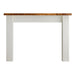 Fireside Finishings Laurel B 62-1/2" Provincial Flush Wood Mantel