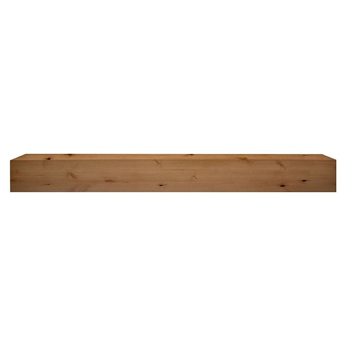 Fireside Finishings Ozark 59" Unfinished Distress Knotty Alder Wood Mantel Shelf Product