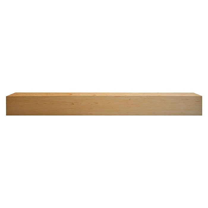 Fireside Finishings Ozark 59" Unfinished Maple Wood Mantel Shelf Product