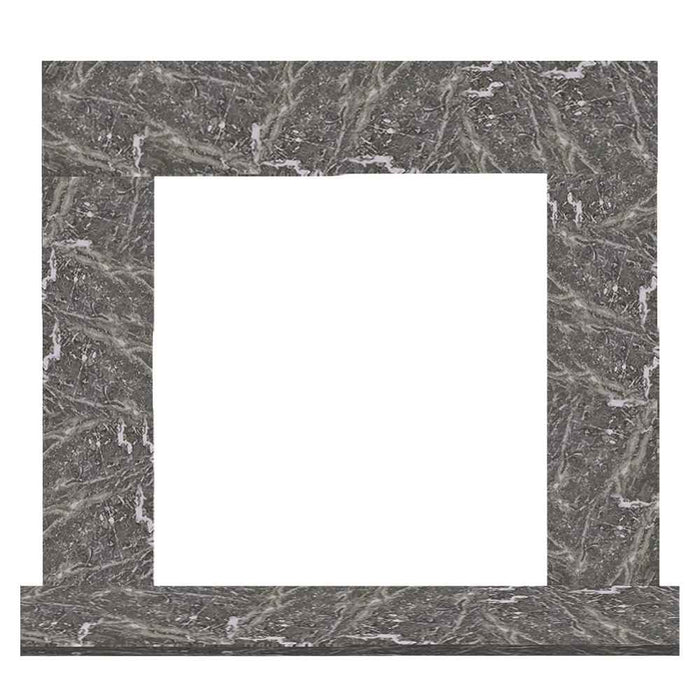 Fireside Finishings Set 2 Stone Freplace Surround Blue Tundra Marble MBBTAMS1PK1 Product