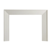 Fireside Finishings Zimmer A 60" Flush Wood Mantel against a plain white background.