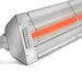 Details shot Infratech W-series 316 stainless steel marine grade electric patio heater