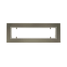 Bronze finish Infratech W33 Flush Mount Frame (33" Heaters)