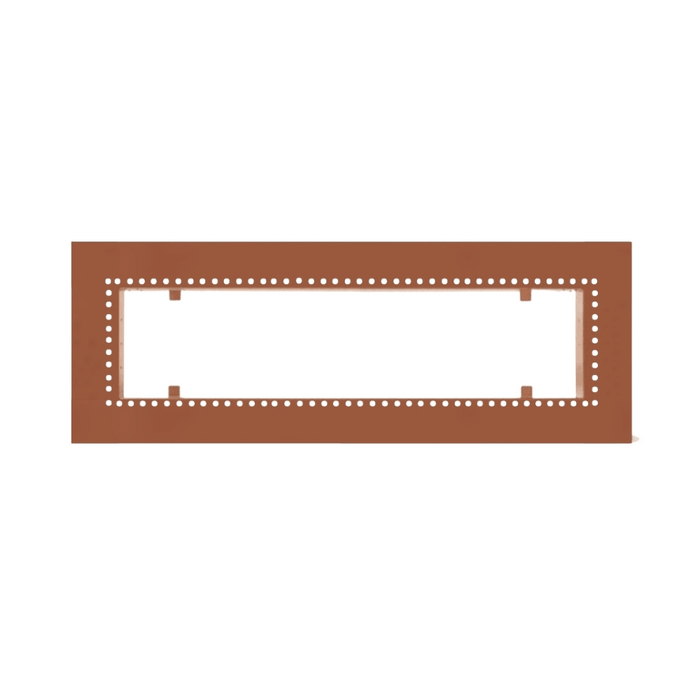 Copper finish Infratech W33 Flush Mount Frame (33" Heaters)