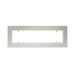 Marine grade 316 stainless steel finish Infratech W33 Flush Mount Frame (33" Heaters)