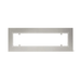 Stainless steel finish Infratech W33 Flush Mount Frame (33" Heaters)