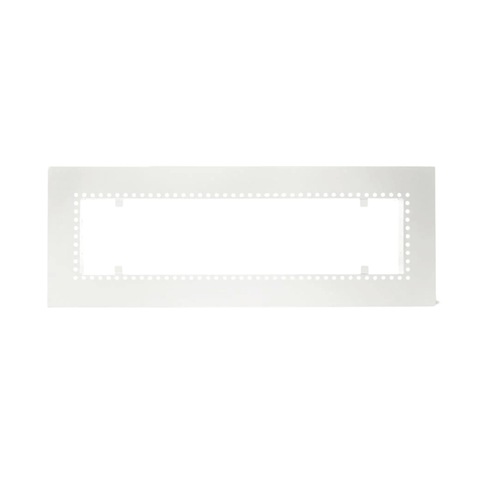 White finish Infratech W33 Flush Mount Frame (33" Heaters)