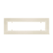Almond finish Infratech W39 Flush Mount Frame (39" Heaters)