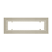 Beige textured finish Infratech W39 Flush Mount Frame (39" Heaters)
