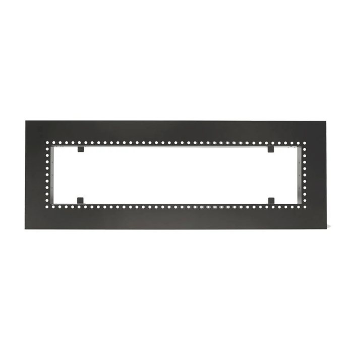 Black textured finish Infratech W39 Flush Mount Frame (39" Heaters)