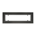 Black textured finish Infratech W39 Flush Mount Frame (39" Heaters)