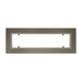 Bronze finish Infratech W39 Flush Mount Frame (39" Heaters)