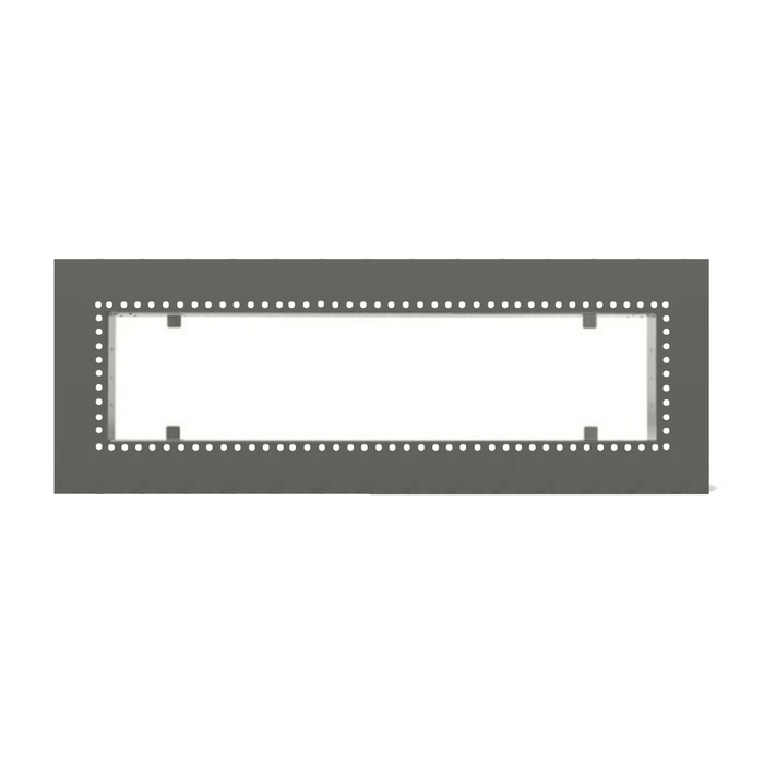 Grey finish Infratech W39 Flush Mount Frame (39" Heaters)