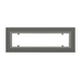 Grey finish Infratech W39 Flush Mount Frame (39" Heaters)