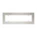 Marin grade 316 stainless steel finish Infratech W39 Flush Mount Frame (39" Heaters)