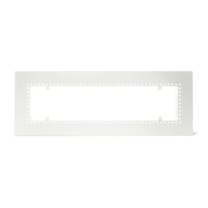 White finish Infratech W39 Flush Mount Frame (39" Heaters)