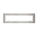Marine grade 316 stainless steel finish Infratech W48 Flush Mount Frame (48" Heaters) 