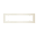Biscuit finish Infratech W48 Flush Mount Frame (48" Heaters)