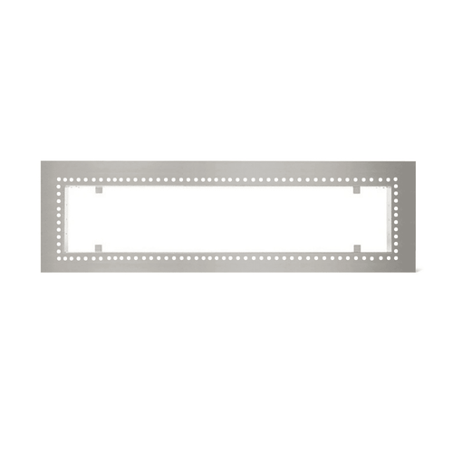 Stainless steel finish Infratech W48 Flush Mount Frame (48" Heaters)