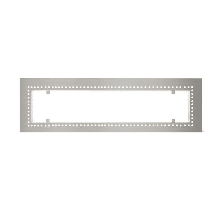 Stainless steel finish Infratech W48 Flush Mount Frame (48" Heaters)