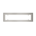 Stainless steel finish Infratech W48 Flush Mount Frame (48" Heaters)