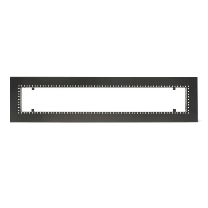 Black textured finish Infratech W61 Flush Mount Frame (61-1/4" Heaters)