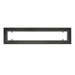 Black textured finish Infratech W61 Flush Mount Frame (61-1/4" Heaters)