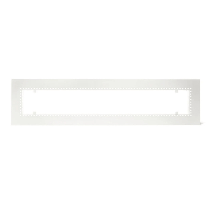 White finish Infratech W61 Flush Mount Frame (61-1/4" Heaters)