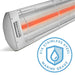 Infratech C Series 2000 Watt 39" Marine Grade Electric Patio Heater