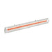 Infratech C-series electric patio heater in stainless steel finish