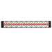Infratech C Series Electric Patio Heater Motif Mediterranean Fascia - Black Front