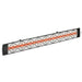 Infratech C Series Electric Patio Heater Motif Mediterranean Fascia - Black Side View