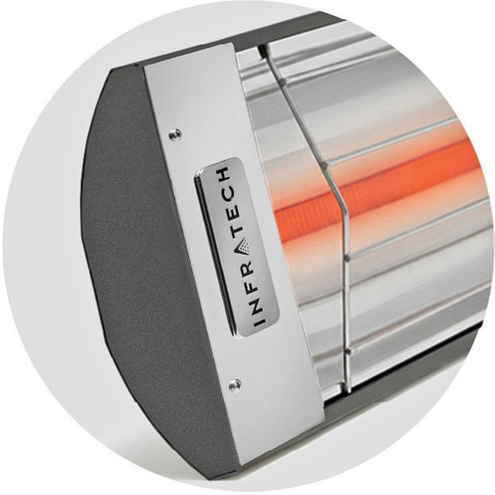 Infratech C Series Watt Electric Patio Heater Gray