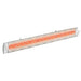 Infratech CD Series 5200 Watt 48" Decorative Motif Mediterranean Fascia Stainless Electric Patio Heater Side