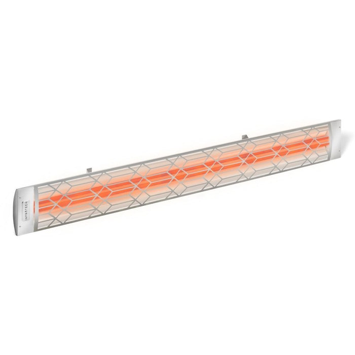 Infratech CD Series 4000 Watt 39" Marine Grade Decorative Motif Craftsmen Fascia Stainless Electric Patio Heater Side
