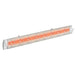 Infratech CD Series 4000 Watt 39" Marine Grade Decorative Motif Craftsmen Fascia Stainless Electric Patio Heater Side
