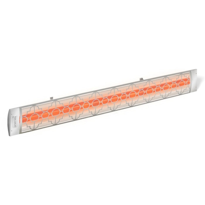 Infratech CD Series 4000 Watt 39" Marine Grade Decorative Motif Mediterranean Fascia Stainless Electric Patio Heater Side