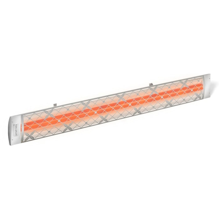 Infratech CD Series 4000 Watt 39" Marine Grade Decorative Motif Traditional Fascia Stainless Electric Patio Heater Side