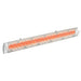 Infratech CD Series 4000 Watt 39" Marine Grade Decorative Motif Traditional Fascia Stainless Electric Patio Heater Side