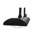 Infratech drop mount heater assembly in black finish