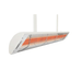 Infratech drop mount heater assembly in white finish