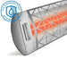 Infratech Dual Element Decorative Motif Collection Contemporary Fascia Electric Patio Heater